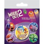 Disney Inside Out 2 Emotional Duos 5 Badges Pack