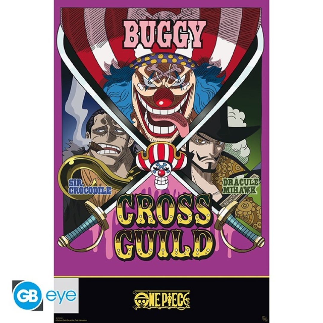 f34f503f4d18da2c61e6ecc576168980-1.jpg One Piece Cross Guild Poster 91x61cm - Image 1