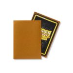 Dragon Shield Matte Gold Standard Sleeves (100 Sleeves)