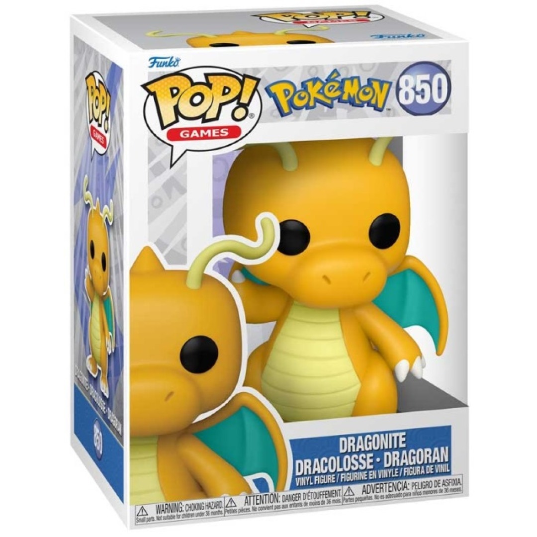 f467e52d9650c99b587aea57e7fe2c2e.jpg Funko POP! Pokemon N° 850 - Dragonite - Image 1