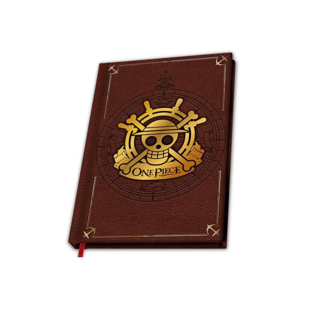 f4c504e1bc36b119f915a65c76d2171c.jpg One Piece Logo A5 Notebook - Image 1