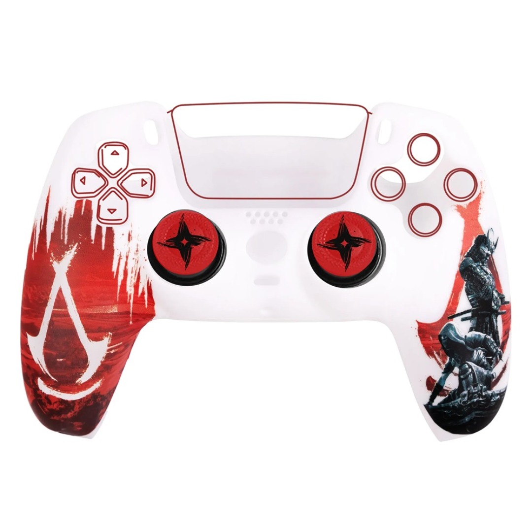 f52af181a2ba3b38c9c687d783f7836f.jpg Freaks & Geeks Assassin's Creed Shadows PS5 Controller Cover - Image 1