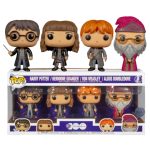 Funko POP! Harry Potter 4 Pack - Harry Potter / Hermione Granger / Ron Weasley / Albus Dumbledore