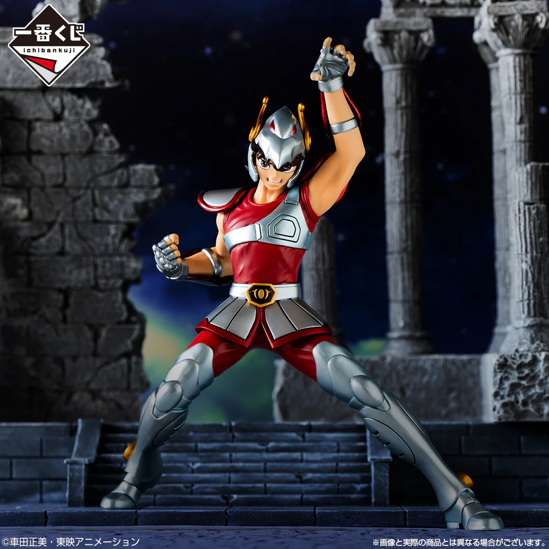 f7ee103829ff406f5063a2acb7a002ad.jpg Saint Seiya Pegasus Seiya Gold Saints Arc Ichiban Kuji Bandai Figure - Image 1
