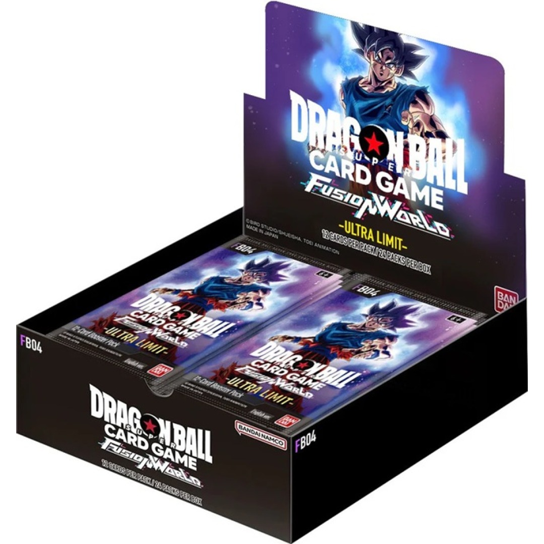 f860fd791b815558ecf3766a6bc417e1.jpg Dragon Ball Super Card Game: Fusion World Ultra Limit FB04 Booster Box - Image 1