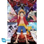 One Piece Monkey D. Luffy vs New World Poster 91x61cm