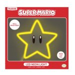 Super Mario Star Wall Mountable LED Neon Light