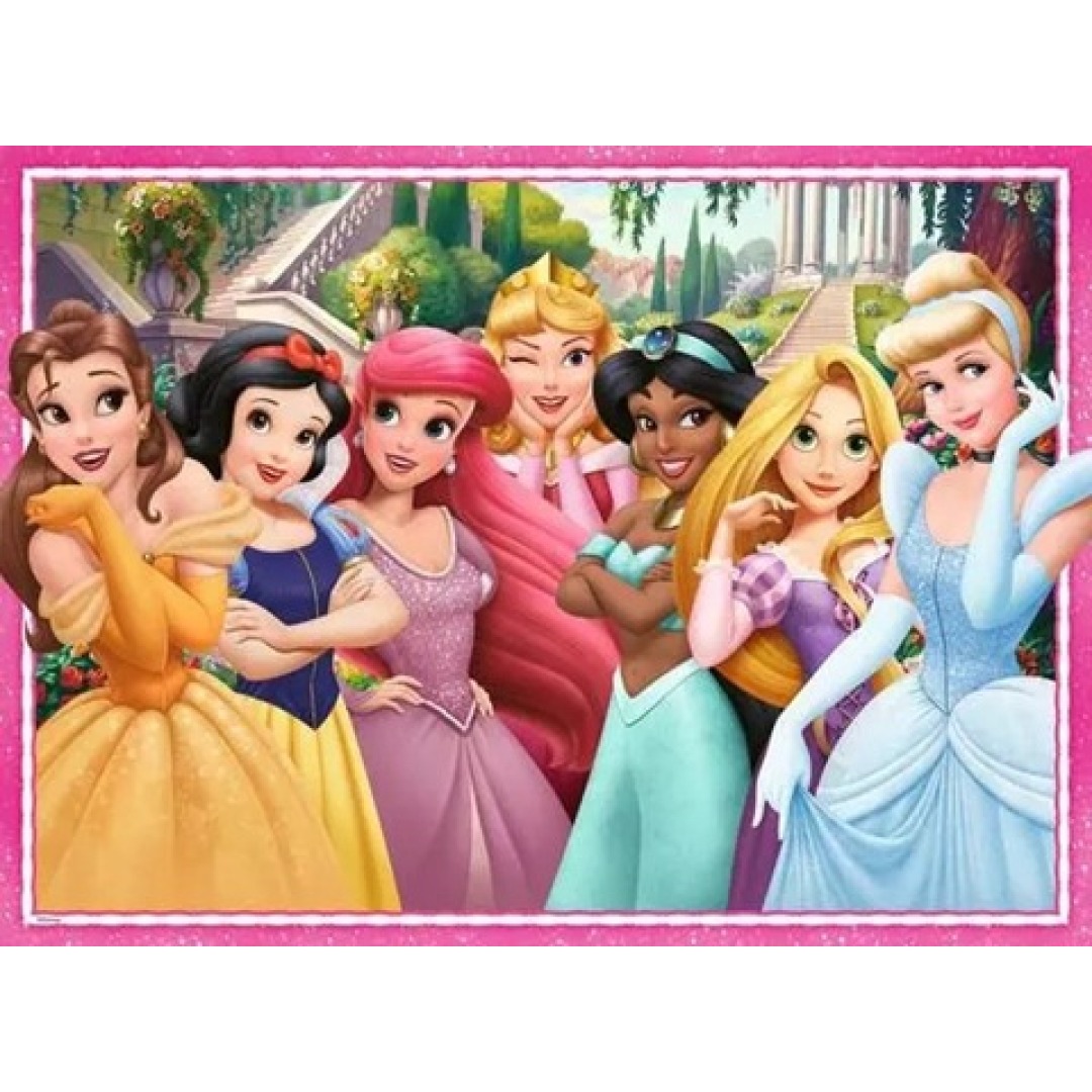 fa5861645b75e77ec5e41ed191aa28e1.jpg Disney Princess Life Is A Fairytale XXL Puzzle 100 Pieces - Image 1