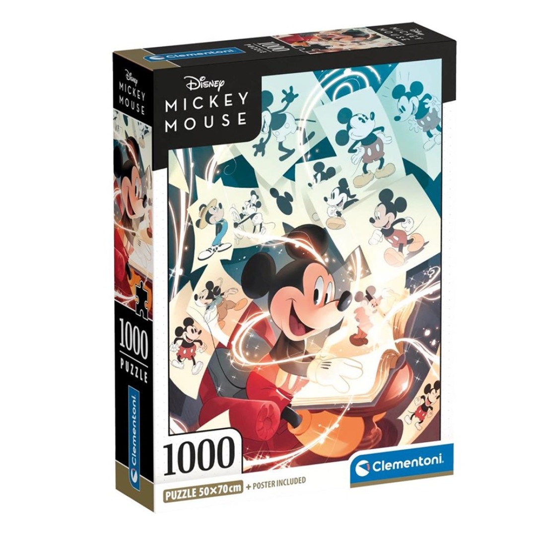fb590170e08c5a9ddbfdfcfddc8f7feb.jpg Disney Mickey Mouse Puzzle 1000 Pieces - Image 1