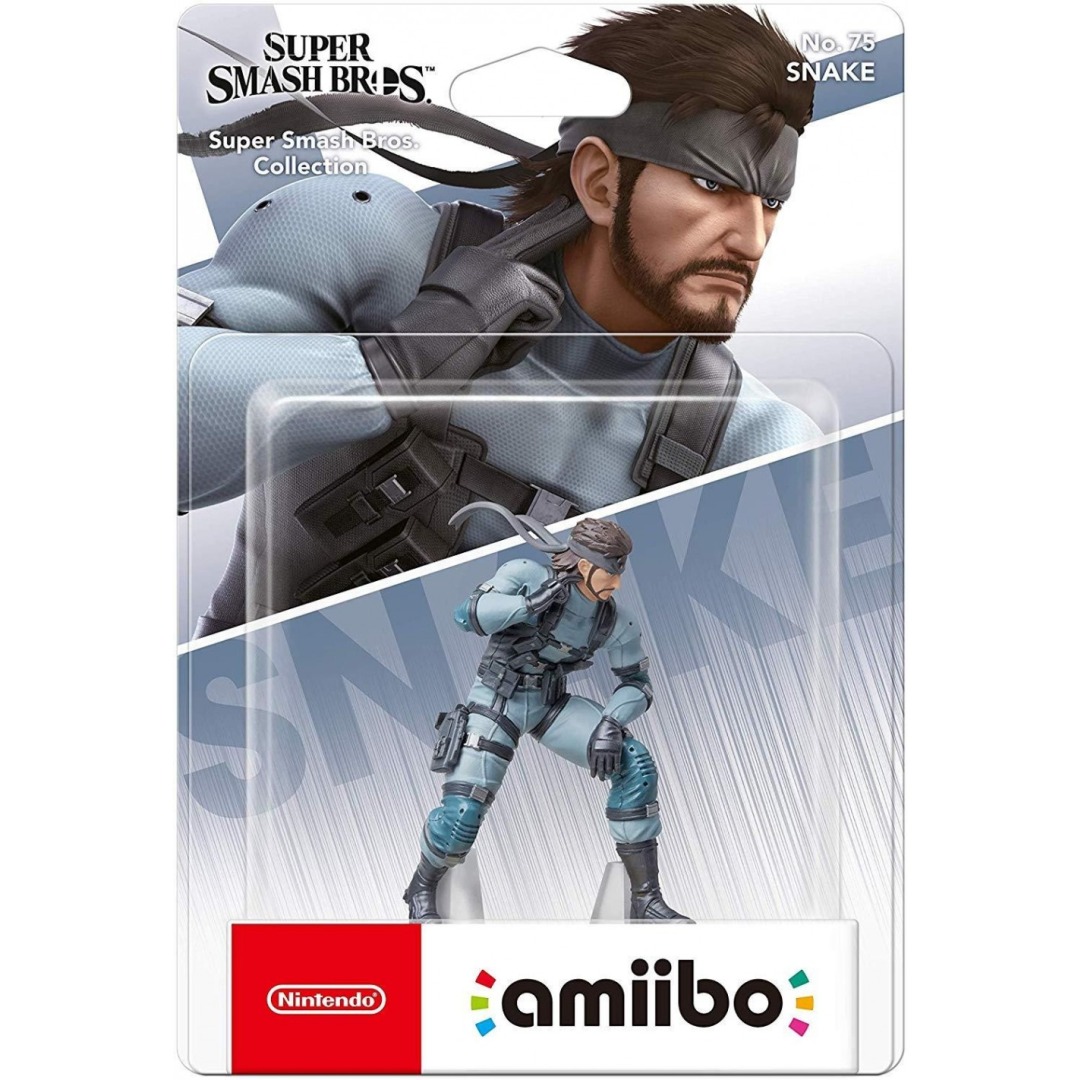 fb6e17bea04b1991dda15b7925843fec-1.jpg Amiibo Super Smash Bros - Snake N° 75 - Image 1