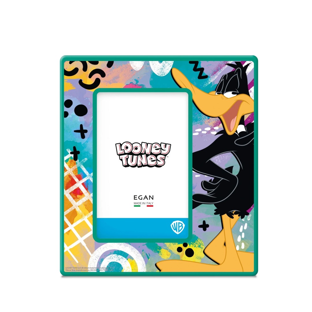 fbd46f73c9e2f058011b2bcbc2f8ab7a.jpg Looney Tunes Daffy Duck Ceramic Photo Frame 20x18cm - Image 1