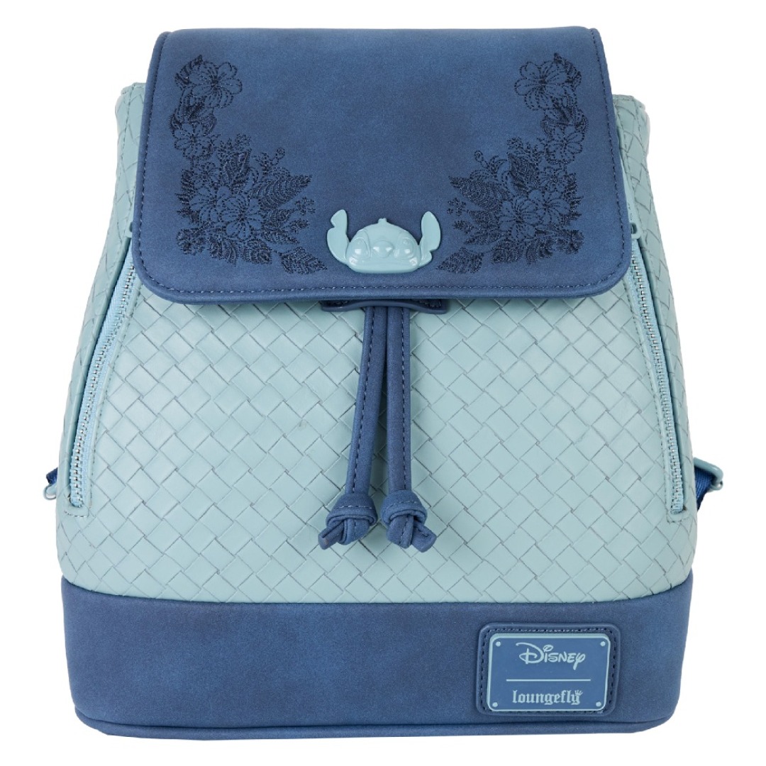 fc3c27fb8768274f8eedff6b15e583e0-1.jpg Disney Stitch "Embroidered" Loungefly Backpack - Image 1