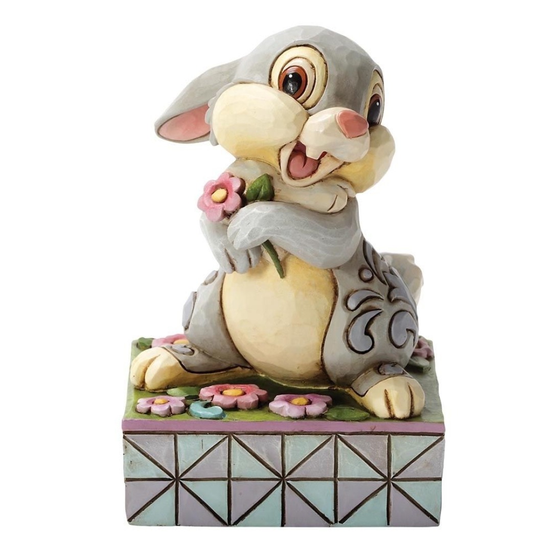 fd817d5e79b8a5ee5ab3b2ad700bcd23-1.jpg Disney Traditions Thumper Spring Has Sprung Figure - Image 1