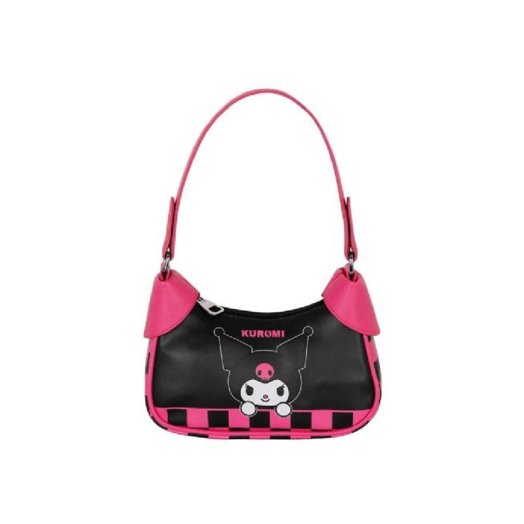 fe14b82b403af665c198d1a9255f91ef.jpg Hello Kitty Kuromi Handbag 20x12x8cm - Image 1