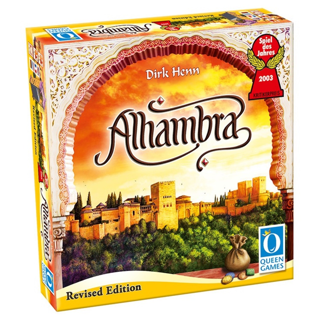 fe3ca2ba3fced0570c37b189e2d00193.jpg Alhambra Revised Edition Board Game - Image 1