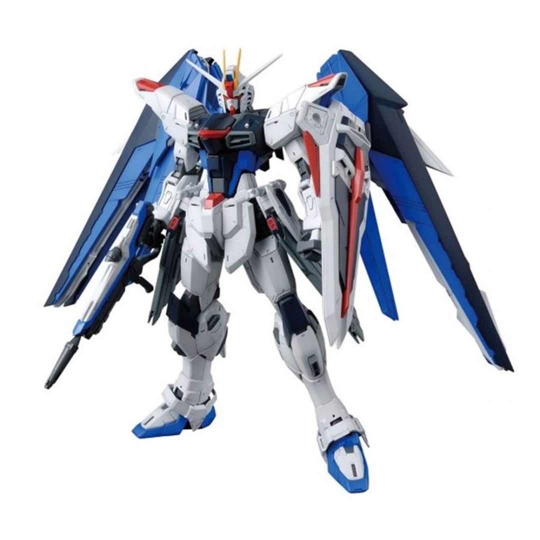 fe49fef027f8d564e7e344a55483bc26.jpg Gundam Freedom Gundam Ver 2.0 MG 1/100 Bandai Model Kit - Image 1