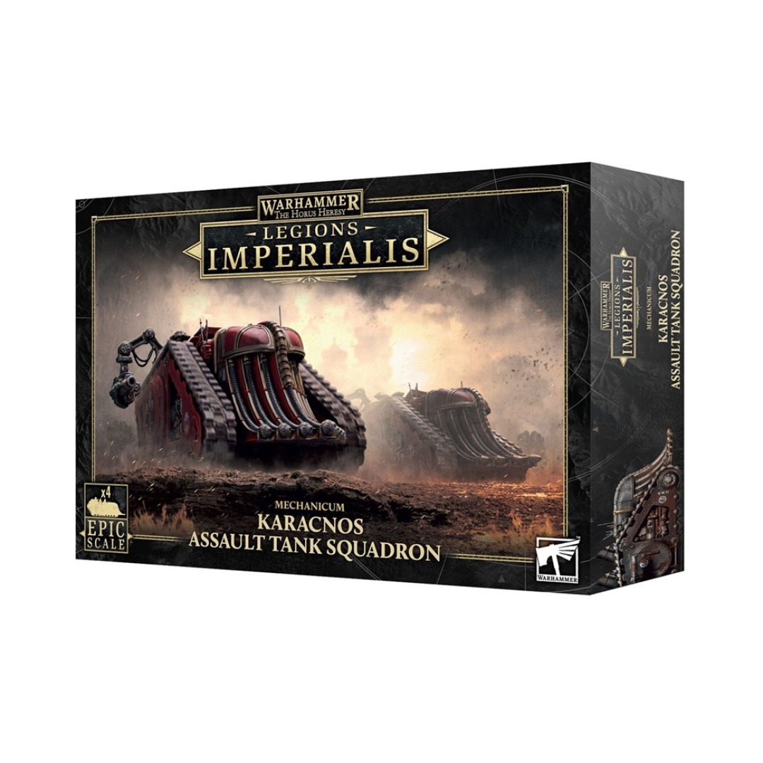 fef139747268c4b9e15db6f9ed74a168-1.jpg Warhammer The Horus Heresey Legions Imperialis Karacnos Assault Tank Squadron (03-83) - Image 1