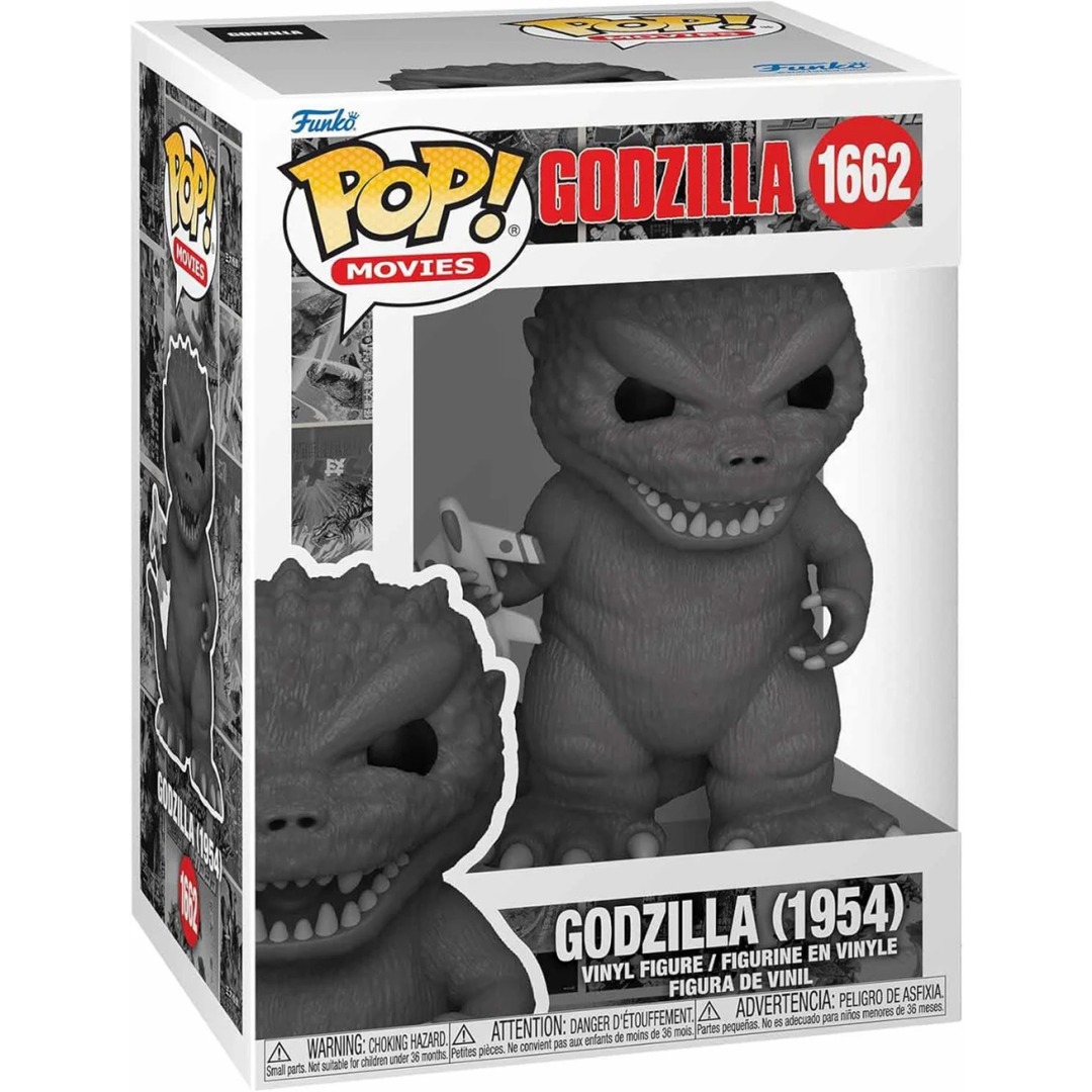 ff30bb33a5edfdf5589c5a872246e752.jpg Funko POP! Godzilla N° 1662 - Godzilla (1954) - Image 1