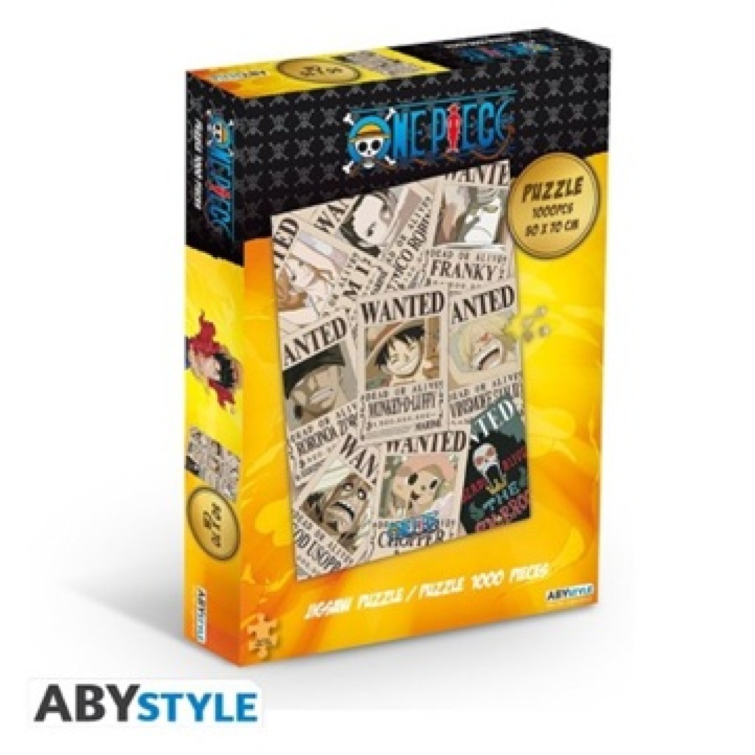 pos-3665361054603-5348b604d9fc8ed5b72b4184e6fdcefc.jpg One Piece Wanted Puzzle 1000 Pieces - Image 1