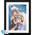 Fairy Tail Natsu & Lucy Frame 30x40cm
