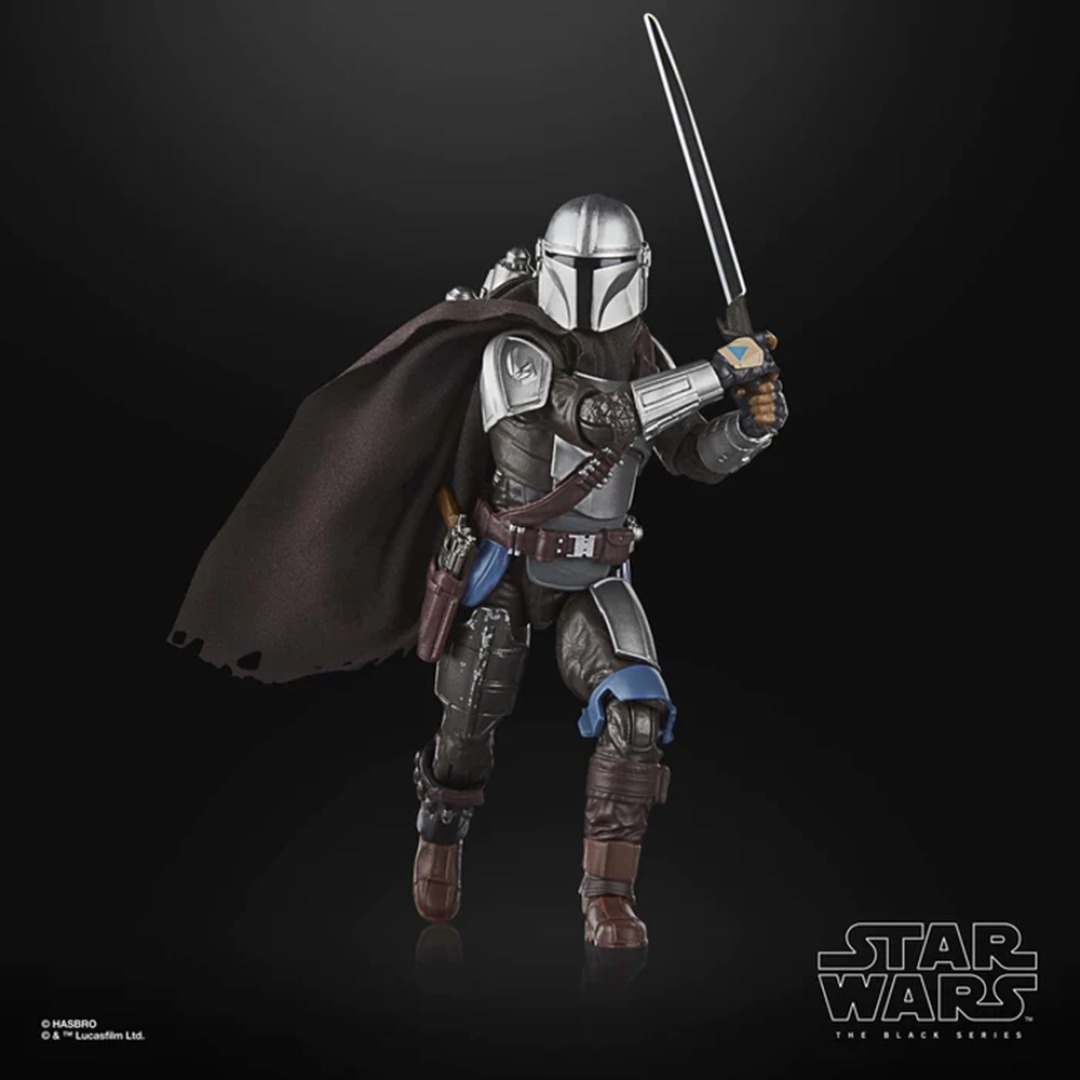 pos-5010996222732-d6c891bf74b9d8507eae7ee70d577baa.jpg Star Wars The Black Series The Book Of Boba Fett The Mandalorian Hasbro Figure - Image 1