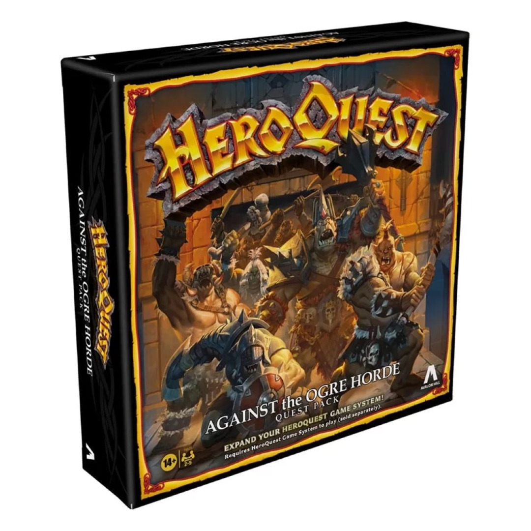 pos-5010996223104-7c4df572d030735dbbf97e3a4c14e3f4.jpg HeroQuest Against the Ogre Horde Quest Pack Expansion - Image 1