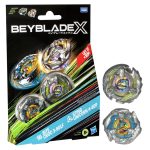 Beyblade X Bite Croc 3-60LF & Sting Unicorn 4-60P Top Dual Pack Set