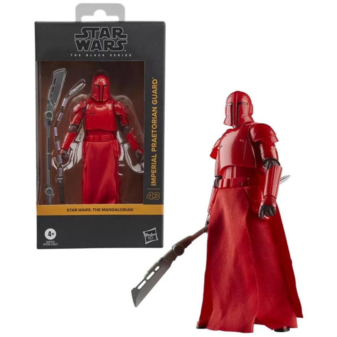 pos-5010996298119-b6f1fa6d0071f19178d1069aefd53d10.jpg Star Wars The Mandalorian Imperial Praetorian Guard The Black Series Hasbro Figure - Image 1