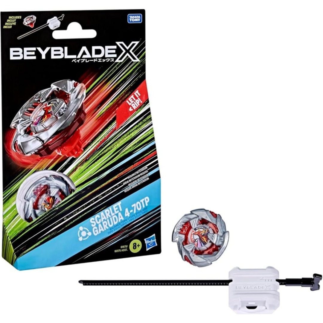pos-5010996309556-58d888ba4fddf2092d99f79843df85fe.jpg Beyblade X Scarlet Garuda 4-70TP Starter Pack - Retired - Image 1