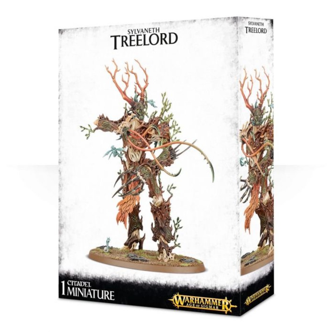 pos-5011921063260-5f06be6a7b66d2ba0c2b556b5dc1f03e.jpg Warhammer Age Of Sigmar Sylvaneth Treelord (92-07) - Image 1