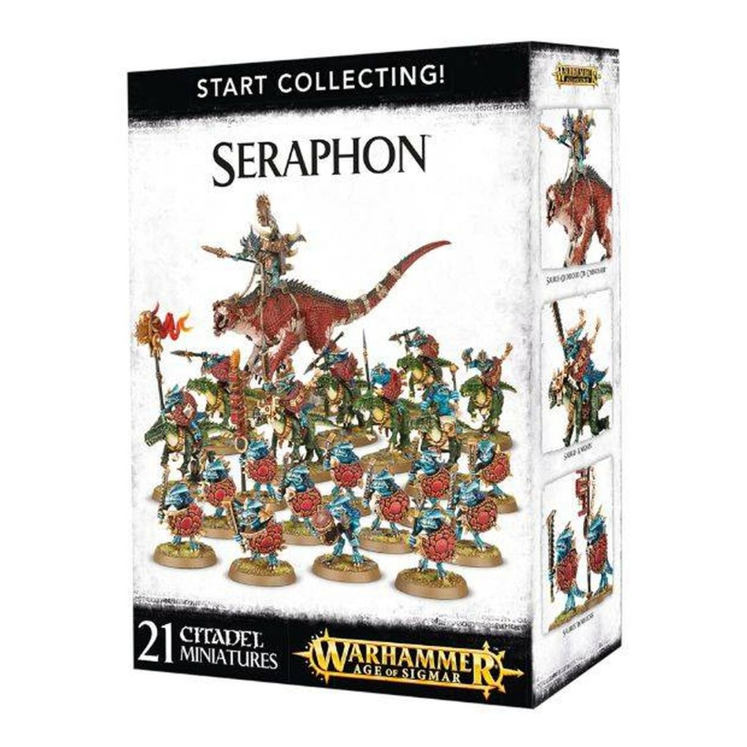 pos-5011921066551-ea2929153bf3eb5006d8eb3b63307924.jpg Warhammer Age Of Sigmar Start Collecting Seraphon (70-88) - Image 1