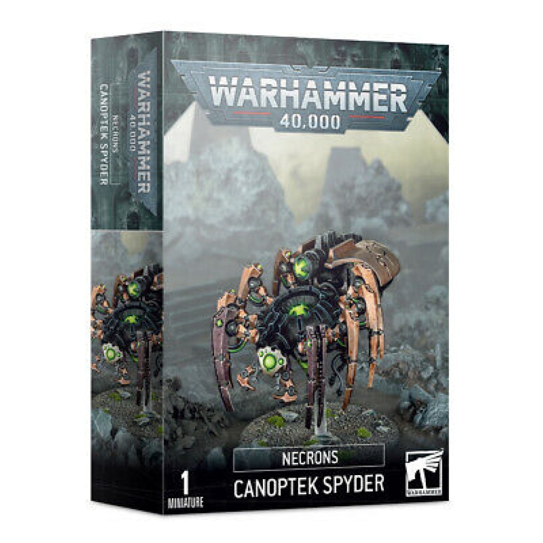 pos-5011921139163-a99d00ca8c20ec16c573b73adc555e30.jpg Warhammer 40,000 Necrons Canoptek Spyder (49-16) - Image 1