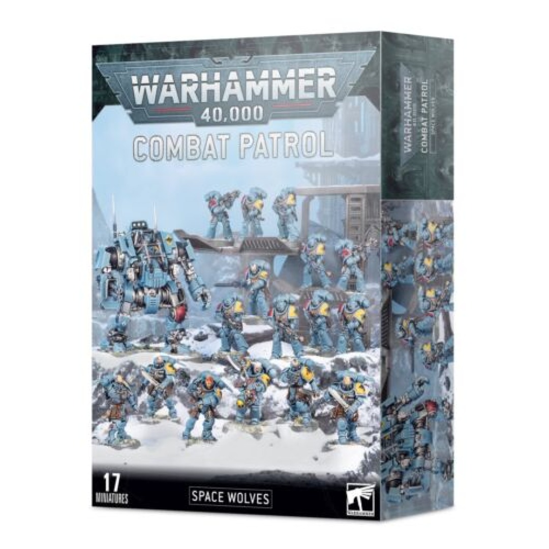 pos-5011921143078-5e05ec90c2640cf8c0e56b438db2da47.jpg Warhammer 40,000 Space Wolves Combat Patrol (73-531) - Image 1