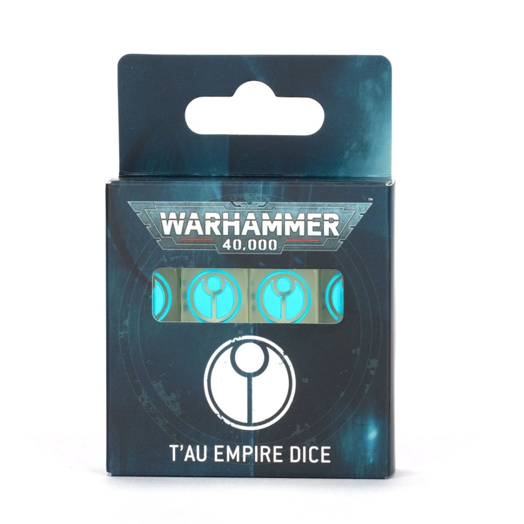 pos-5011921184590-023e62f274aec076133c1d88cef5ada3.jpg Warhammer 40,000 T'Au Empire Dice (56-31) - Image 1