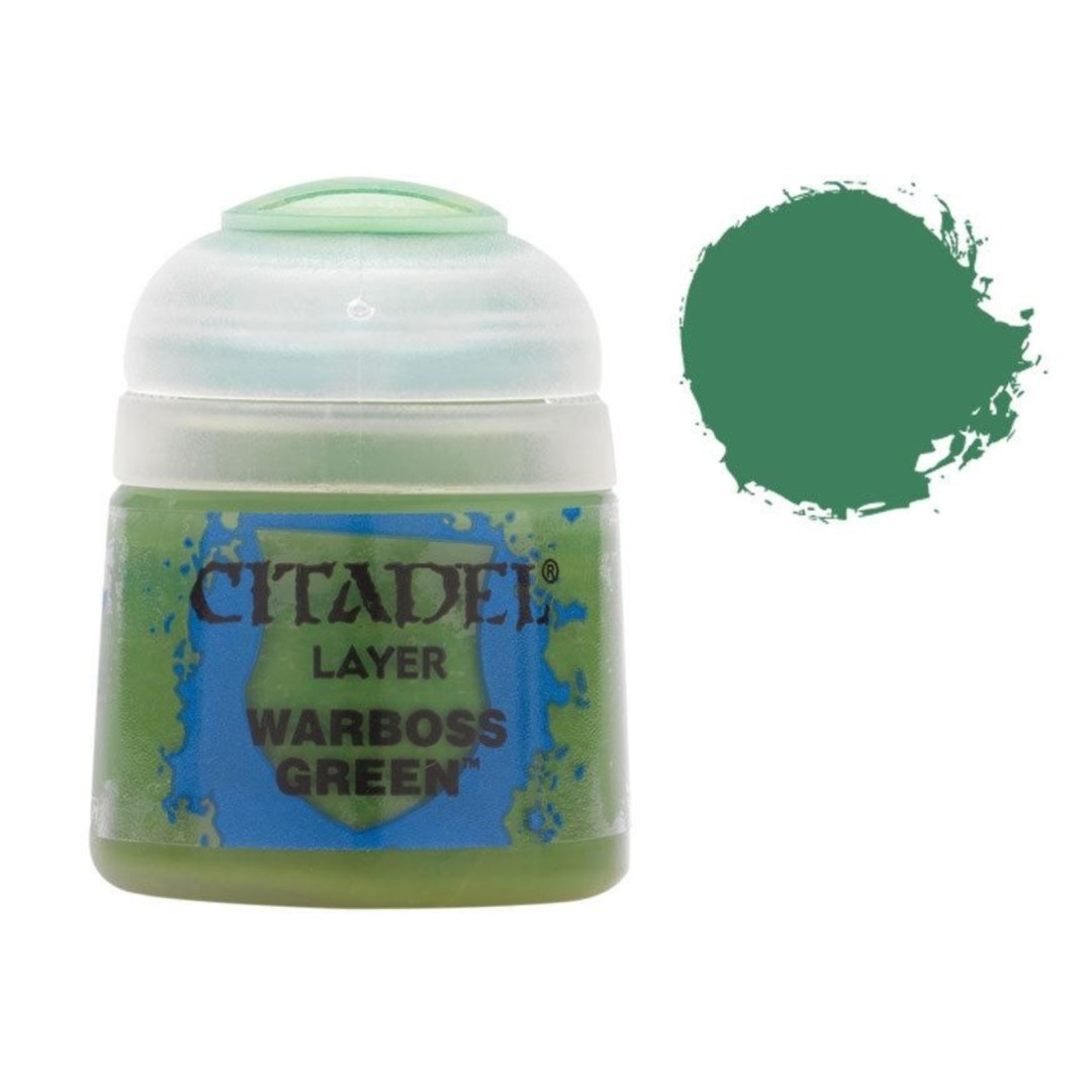 pos-5011921186242-75e447f8894d24666161dc72fb9f1307.jpg Citadel Layer Warboss Green 12ml (22-25) - Image 1