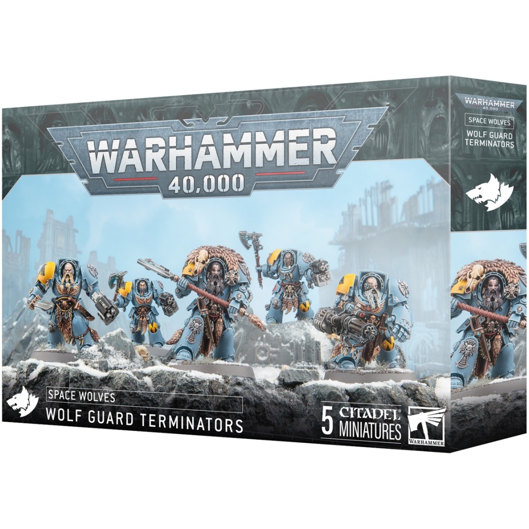 pos-5011921247882-0ff758b45b51ad605029b08ac8dbcfb7.jpg Warhammer 40,000 Space Wolves Wolf Guard Terminators (53-36) - Image 1