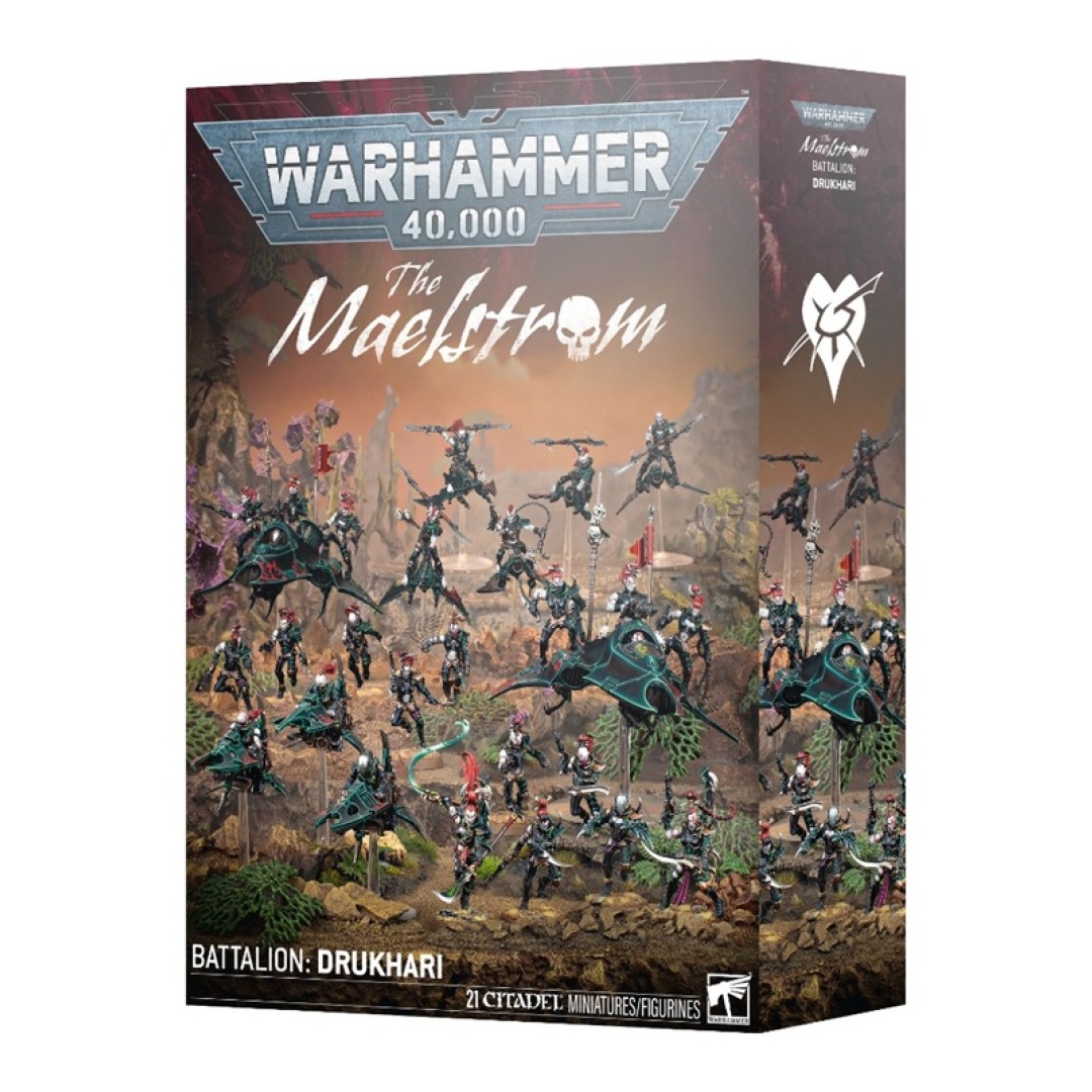 pos-5011921251377-925f2bc5fd19e9454bf544d7bccd9828.jpg Warhammer 40,000 The Maelstrom Battalion Drukhari (45-27) - Image 1