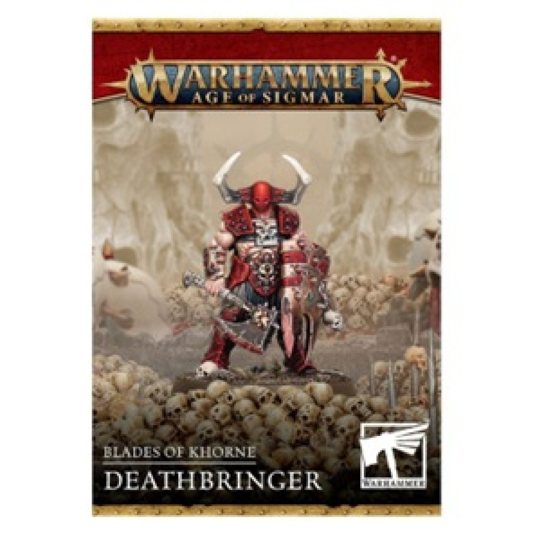 pos-5011921251506-4f1acba71c872b4e2bc8dacdafb3d333.jpg Warhammer Age Of Sigmar Blades Of Khorne Deathbringer (83-104) - Image 1