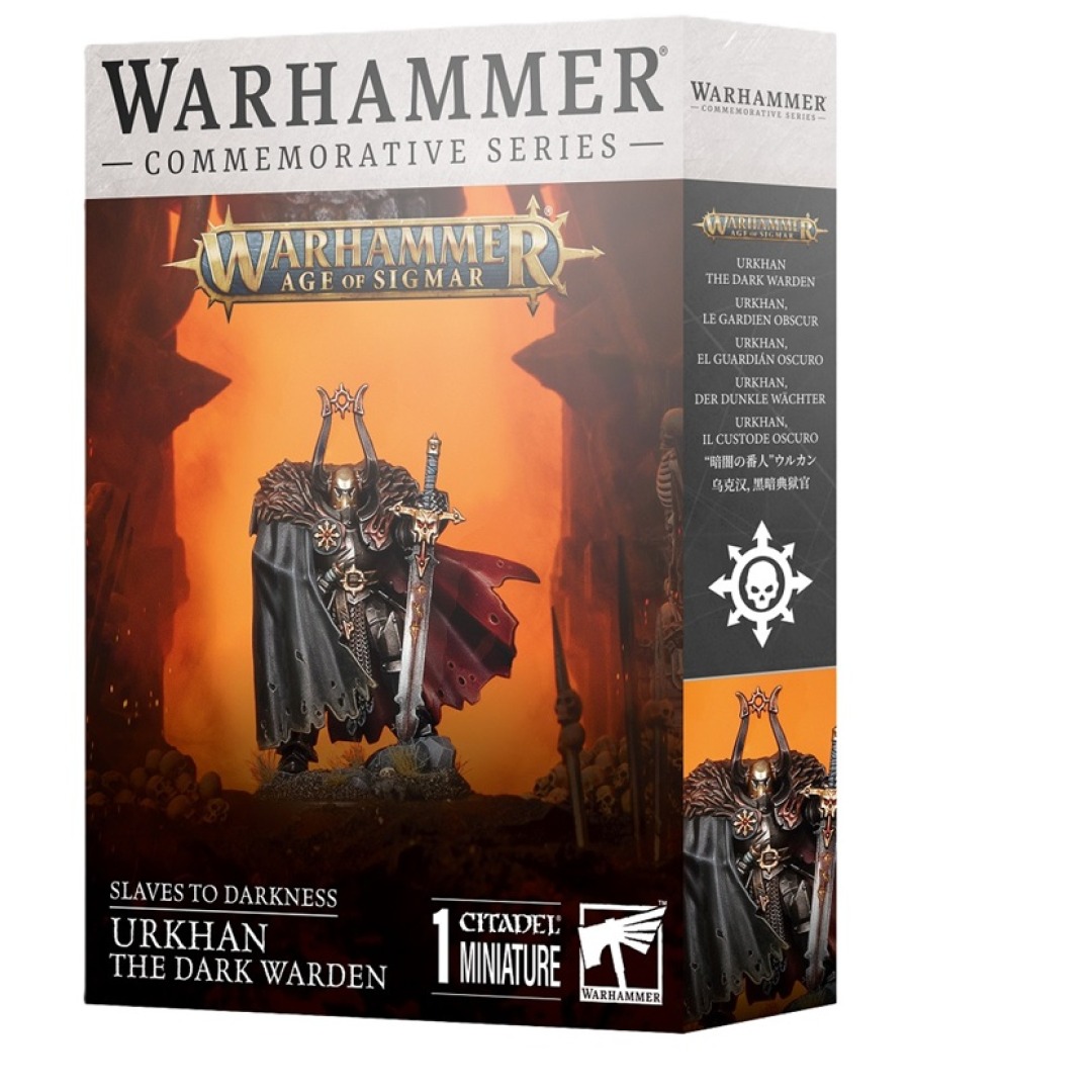 pos-5011921261741-5daea8432fe8312c0ad85156303a927d.jpg Warhammer Age Of Sigmar Slaves To Darkness Urkhan The Dark Warden (83-109) - Image 1