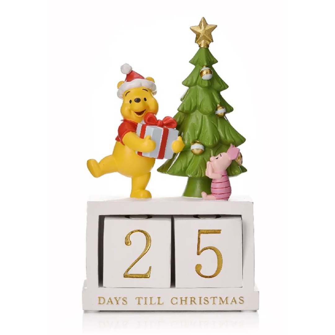 pos-5017224944572-8f9c0935be6ef82e15f930da55c2e348.jpg Disney Winnie The Pooh & Pigglet Perpetual Advent Calendar - Image 1