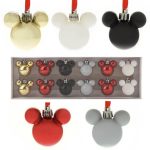Disney Mickey Mouse Set of 12 Mini Christmas Baubles