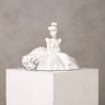 Disney Cinderella White & Silver Money Bank