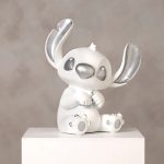 Disney Stitch White & Silver Money Bank