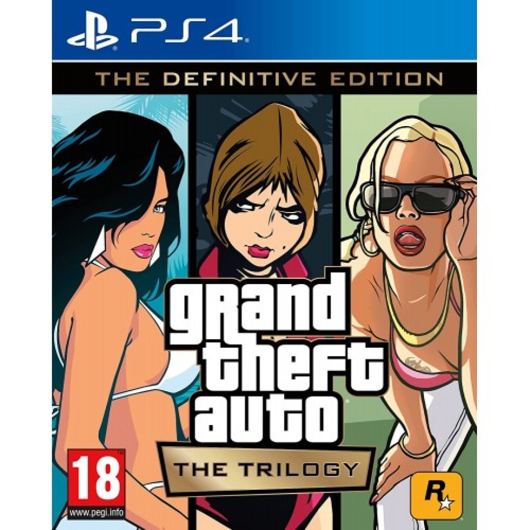 pos-5026555430845-9a78bdab74a430afe1745d4b10a62a3e.jpg PS4 Grand Theft Auto The Trilogy - The Definitive Edition - Image 1