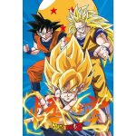 Dragon Ball Z 3 Gokus Evo Poster 61x91 cm