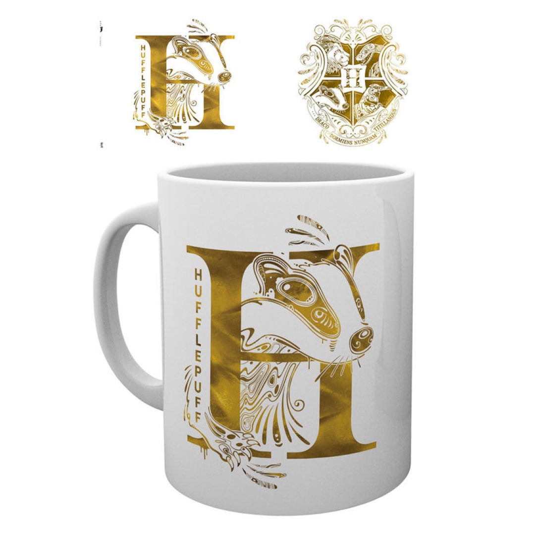 pos-5028486406258-4b0c47913fcba91a2cdebcc7abe64f92.jpg Harry Potter Hufflepuff - Mug 300ml - Image 1