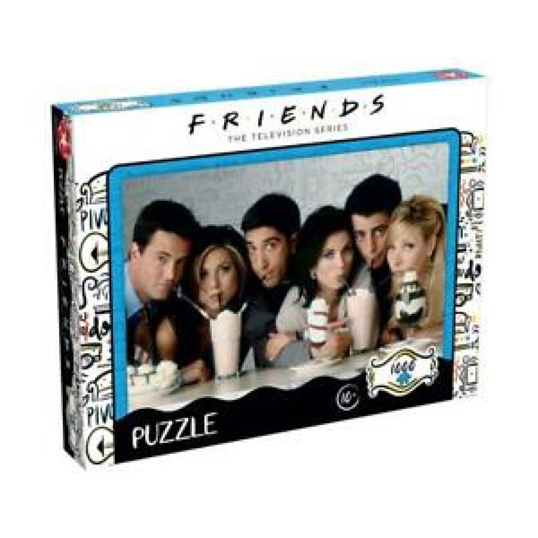pos-5036905039604-2afb3e706f40eec27a491ab690d9c397.jpg Friends Milkshake Puzzle 1000 Piece - Image 1
