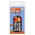 Super Mario Bros. Born In The 80's Keychain