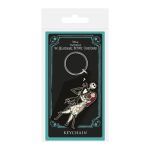 Disney Nightmare Before Christmas Jack & Sally Coffin Keychain