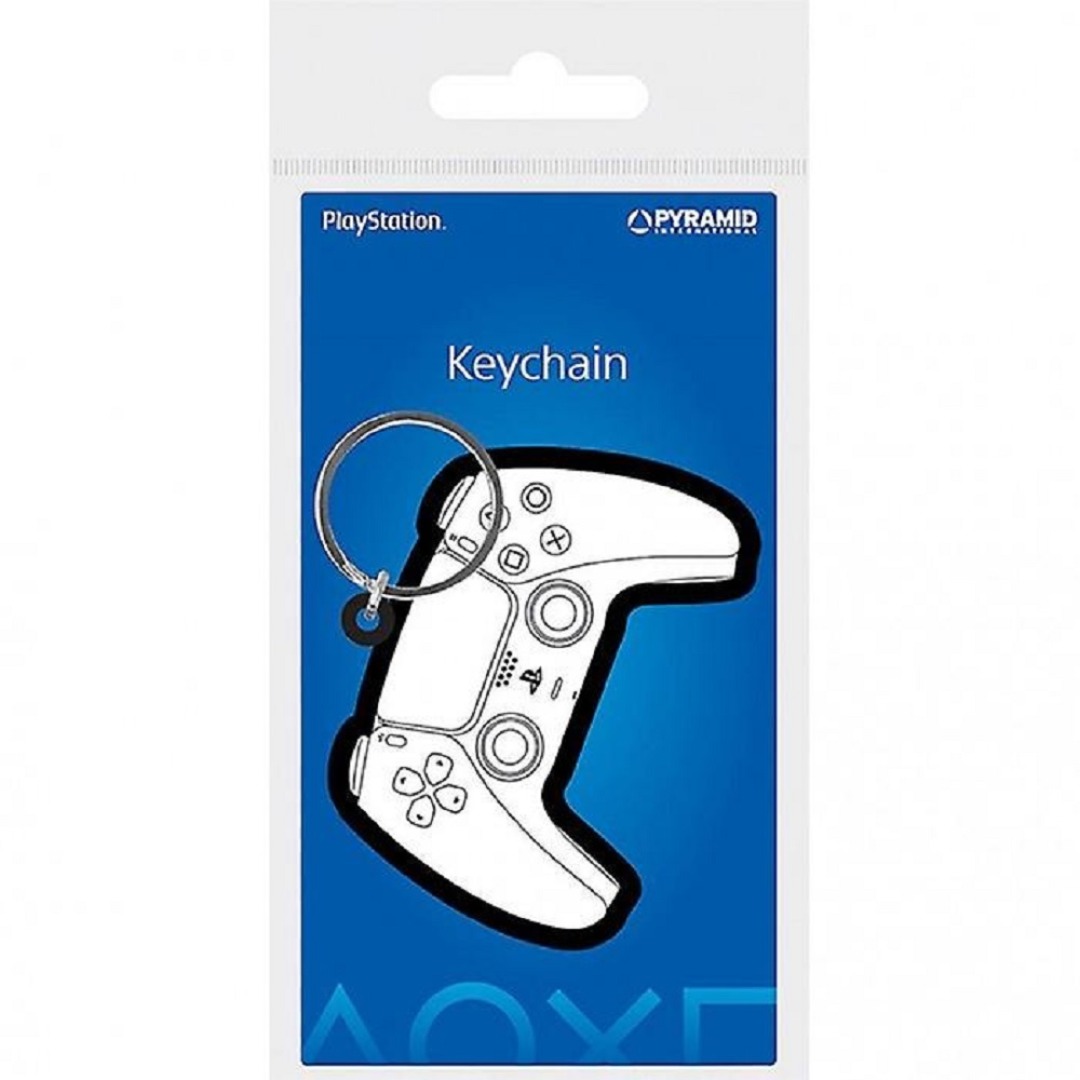 pos-5050293393643-985c7542de568b570cf341c5a89af376.jpg PS5 Controller Keychain - Image 1